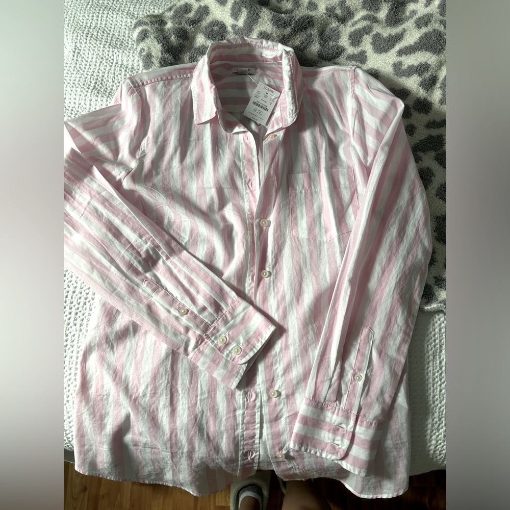 J crew button up